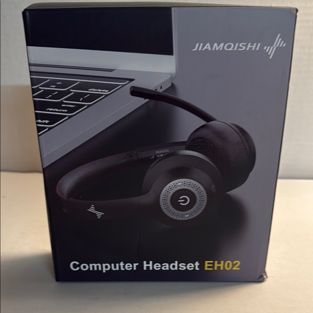 Black EH02 USB Computer Headset